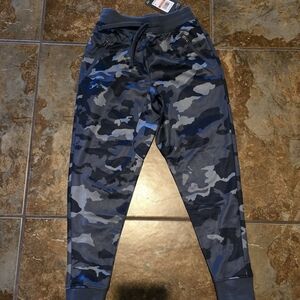 Under Armour Kids Blue Camo Joggers
